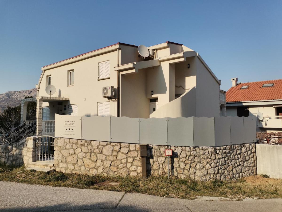 Apartman Klaudija Baška Exterior foto
